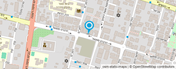 מפת הגעה אל מרכז הריפוד יוסף אוחנה