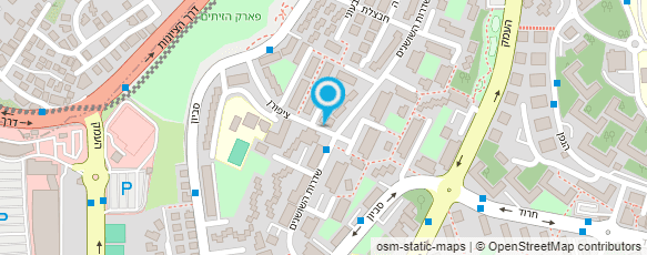 מפת הגעה אל לוי עמי עיצוב שיער