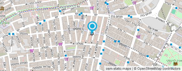 מפת הגעה אל ישיבות פורת יוסף בישראל