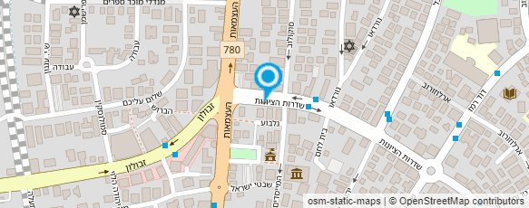 מפת הגעה אל המרכז הצפוני לחומרי בניין