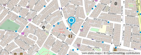 מפת הגעה אל ספורט סנטר