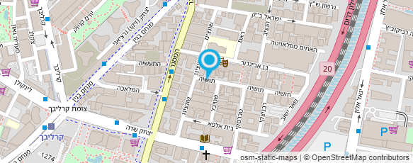 מפת הגעה אל מוסך ניסים מפת הגעה אל מוסך ניסים