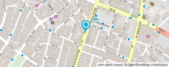 מפת הגעה אל דדוש ממתקים- בית הממתק