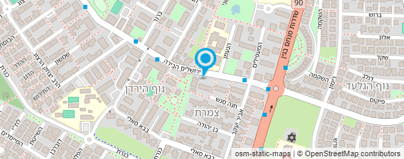 מפת הגעה אל מרכזים קהילתיים בית שאן