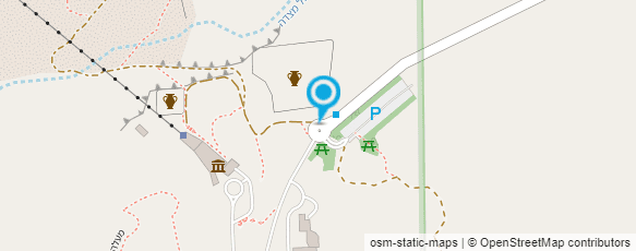 מפת הגעה אל אכסנית נוער ובית הארחה מצדה