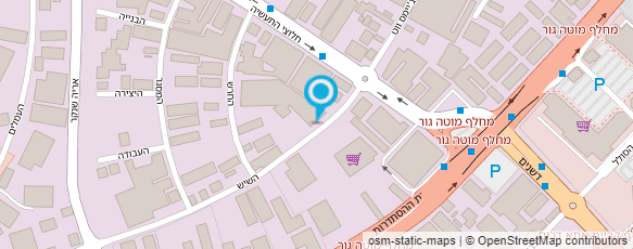 מפת הגעה אל מכון לדיזלים - דויד