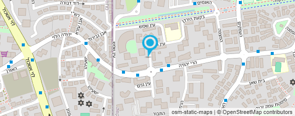 מפת הגעה אל ד.אלדן - אדריכלות