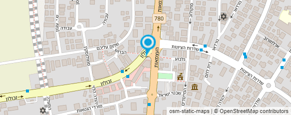 מפת הגעה אל סלון דורית