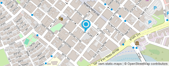 מפת הגעה אל רשות הטבע והגנים