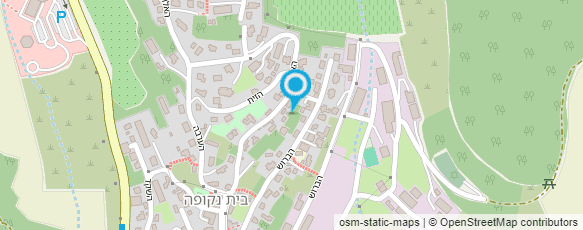 מפת הגעה אל ברכות מירושלים