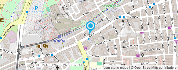 מפת הגעה אל "המסגר" מפת הגעה אל "המסגר"