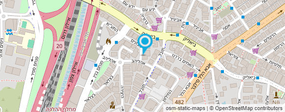 מפת הגעה אל רדמל עיבוד נתונים בע"מ