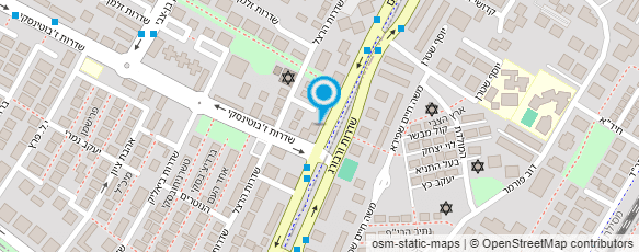 מפת הגעה אל מזנון גב לים