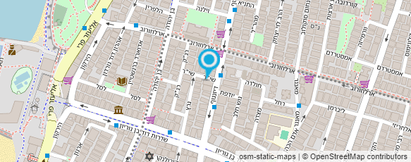 מפת הגעה אל ד"ר ראפס אבי