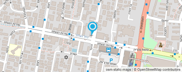 מפת הגעה אל קפה הראל