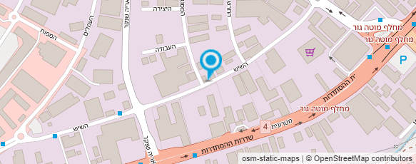 מפת הגעה אל טכנו הידראוליקה