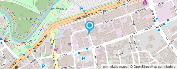 מפת הגעה אל אורנט תקשורת מחשבים בע"מ