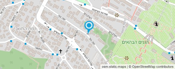 מפת הגעה אל אביבה שמר