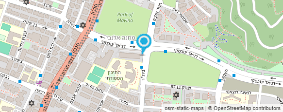 מפת הגעה אל תוסייה-כהן אריה