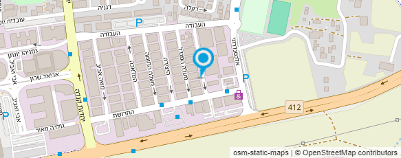 מפת הגעה אל "דניאל" דפוס משי ומדבקות