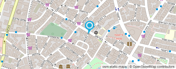 מפת הגעה אל מכבסת בוגרשוב