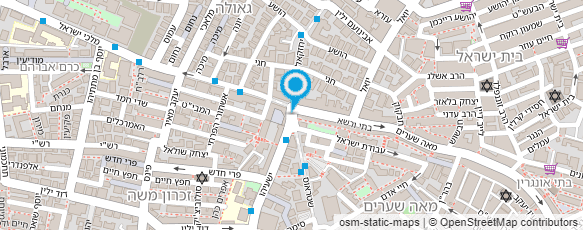 מפת הגעה אל "קונטרס"-העיתון המרכזי בצרפתית