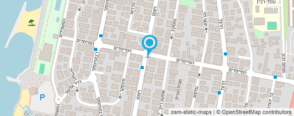 מפת הגעה אל פרופ' רוגין נתן