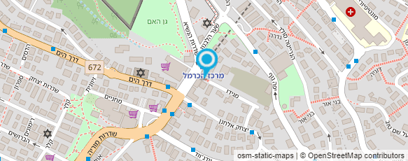 מפת הגעה אל רביב-טל אדריכלות סביבתית