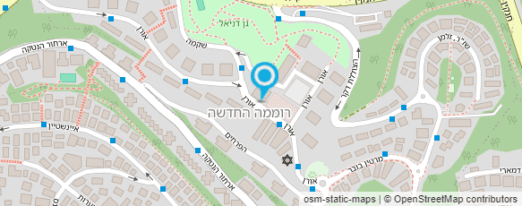 מפת הגעה אל בדי רוממה