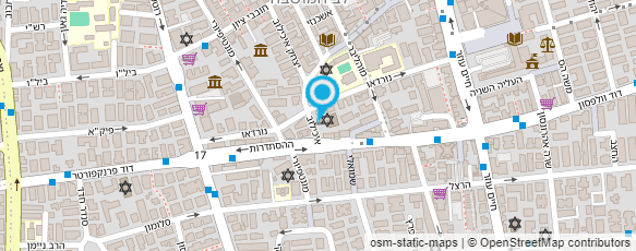 מפת הגעה אל תלמוד תורה "חוג חתם סופר"