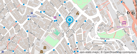 מפת הגעה אל נחליאלי דן