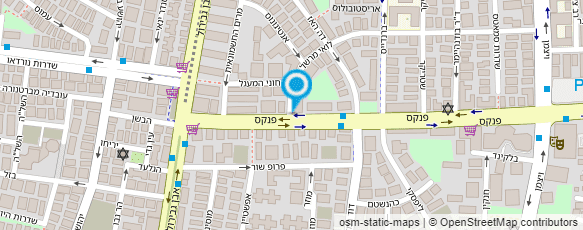 מפת הגעה אל שרותי בכר