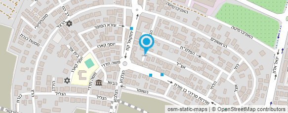 מפת הגעה אל מועצה דתית - לשכת רבנות