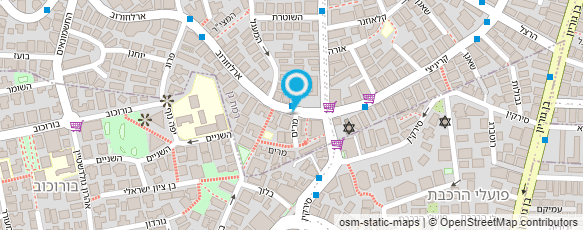 מפת הגעה אל יוסי תשובה - אינסטלציה