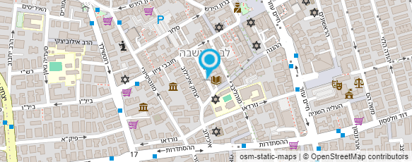 מפת הגעה אל אהרוני מאיר נוט'