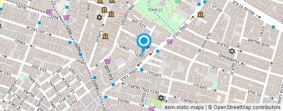 מפת הגעה אל לוי מרדכי