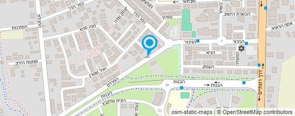 מפת הגעה אל הבית בפרדס - בית אבות סיעודי