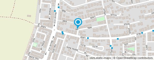 מפת הגעה אל ה.ד.ה. הרצוג חשמל ותריסים