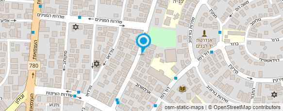 מפת הגעה אל גן פעוטון ניצנים