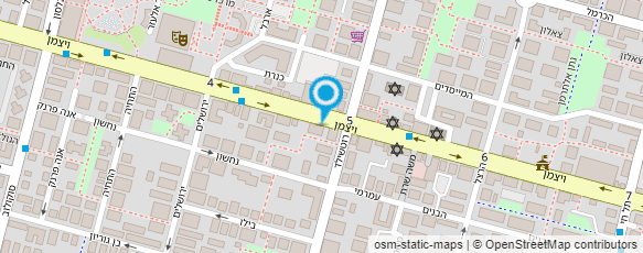 מפת הגעה אל תכשיטי אנטמן (חנה)