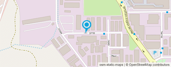 מפת הגעה אל מכבסת גאולה