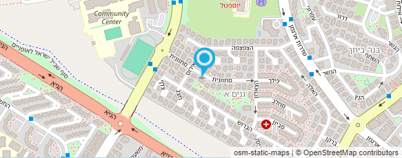 מפת הגעה אל בן משה יאיר