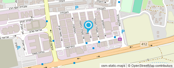 מפת הגעה אל בית מלאכה מכני "מאיר"