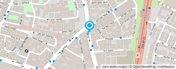 מפת הגעה אל אופנת טופז בע"מ