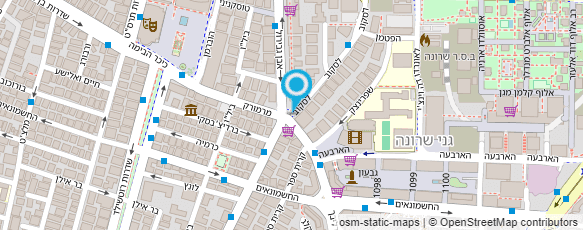 מפת הגעה אל חניון בית אליהו