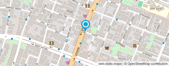 מפת הגעה אל ד"ר אופיר סימה