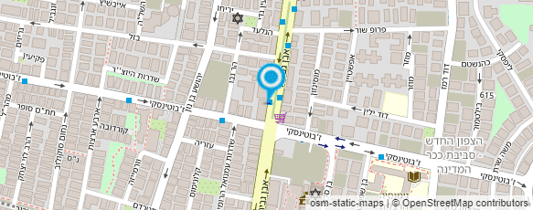 מפת הגעה אל סופר פדנט המפלס התחתון