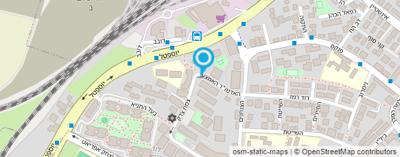 מפת הגעה אל בי"ס חב"ד ב' לבנות