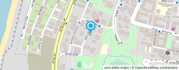 מפת הגעה אל בית ספר קדימה