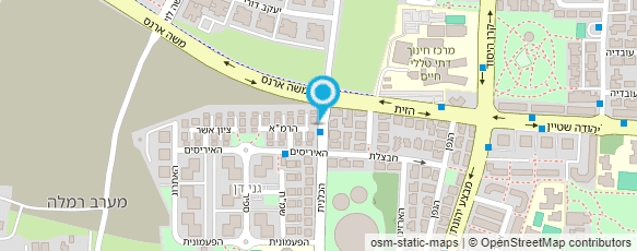 מפת הגעה אל איגוד ערים לכבוי אש "אילון"